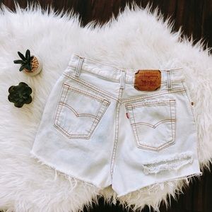 Vintage Levi Jean Shorts